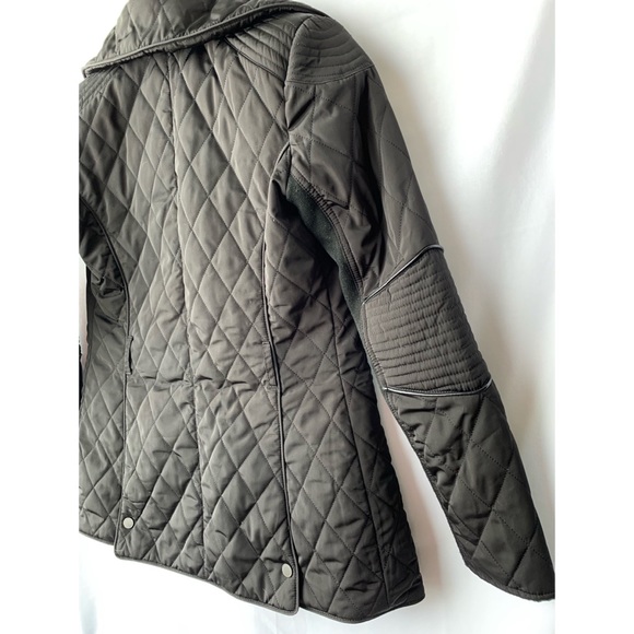 XS, BCBGMaxAzria, black quilted winter jacket - Picture 7 of 16